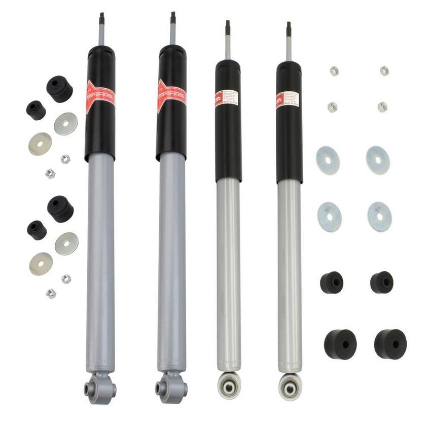 Mercedes Shock Absorber Kit - Front and Rear (Gas-a-just) 2023261600 - KYB 2889390KIT